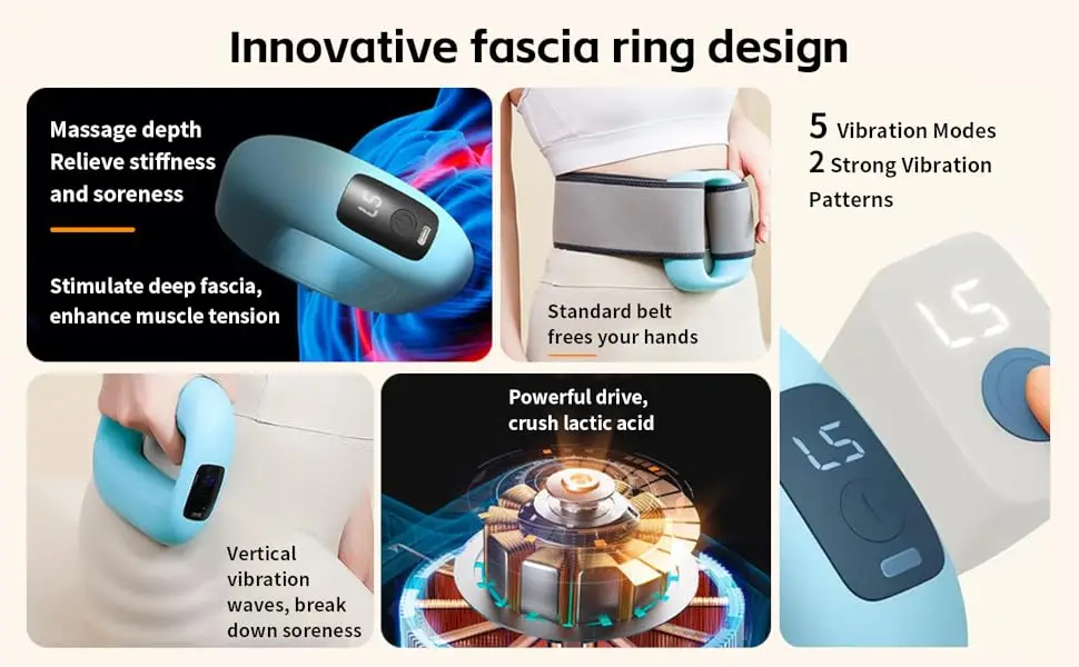 Rechargeable Body Slimming Machine Weight Loss Crazy Fat Burning Massage Fitness Belt Beauty Tool Constipation Fascia Ring Rechargeable Body Slimming Machine Weight Loss Crazy Fat Burning Massage Fitness Belt Beauty Tool Constipation Fascia Ring