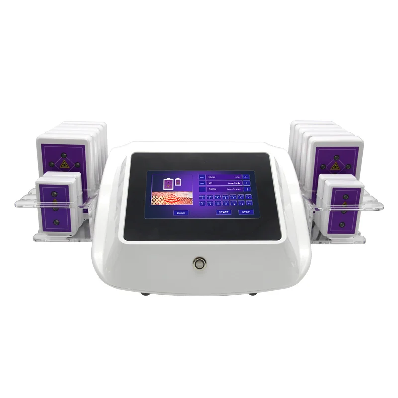 Body Shaping Massage Equipment Lipo Laser 14 Pads Weight Loss Products Anti Cellulite Machine Body Care home use Slimming Produc - Image 2