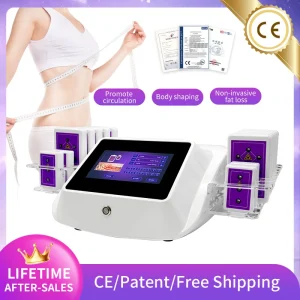 Body Shaping Massage Equipment Lipo Laser 14 Pads Weight Loss Products Anti Cellulite Machine Body Care home use Slimming Produc