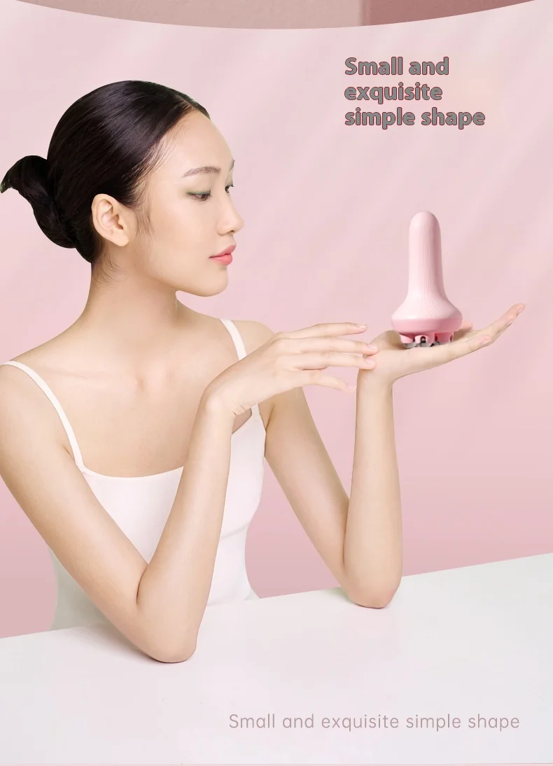 New Handheld Massage Ball With Roller Balls Manual 360-degree Roller For Muscle Back Neck Shoulder Leg Muscle Relax Massage Tool