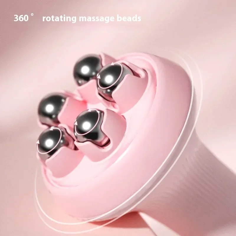 New Handheld Massage Ball With Roller Balls Manual 360-degree Roller For Muscle Back Neck Shoulder Leg Muscle Relax Massage Tool - Image 5