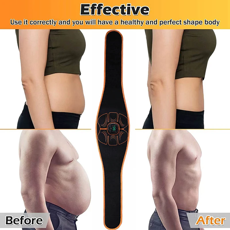 ABS Stimulator Electric Vibration Abdominal Muscle Trainer Muscle Stimulator USB Charge Body Slimming Fitness Massage Belts ABS Stimulator Electric Vibration Abdominal Muscle Trainer Muscle Stimulator USB Charge Body Slimming Fitness Massage Belts