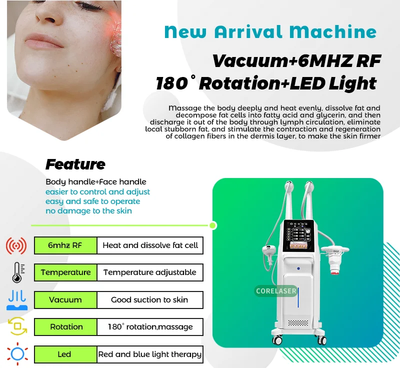 Weight Loss Contouring Skin Tightening Machine Body Slimming cavitation Rotary Negative Pressure Device Massage Reduce Cellulite Weight Loss Contouring Skin Tightening Machine Body Slimming cavitation Rotary Negative Pressure Device Massage Reduce Cellulite
