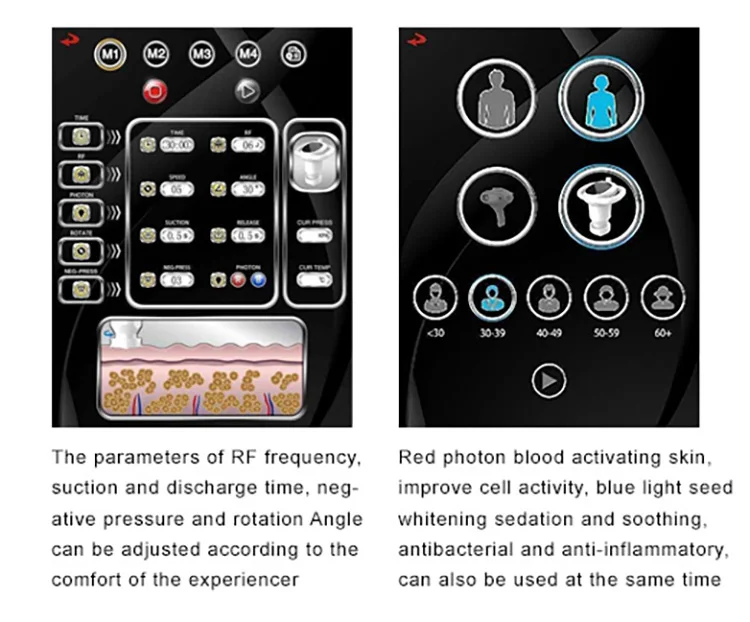 Weight Loss Contouring Skin Tightening Machine Body Slimming cavitation Rotary Negative Pressure Device Massage Reduce Cellulite Weight Loss Contouring Skin Tightening Machine Body Slimming cavitation Rotary Negative Pressure Device Massage Reduce Cellulite