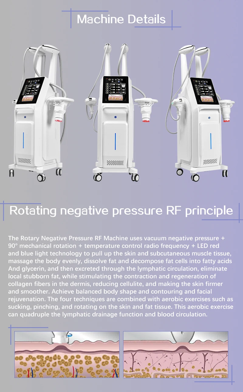 Weight Loss Contouring Skin Tightening Machine Body Slimming cavitation Rotary Negative Pressure Device Massage Reduce Cellulite Weight Loss Contouring Skin Tightening Machine Body Slimming cavitation Rotary Negative Pressure Device Massage Reduce Cellulite