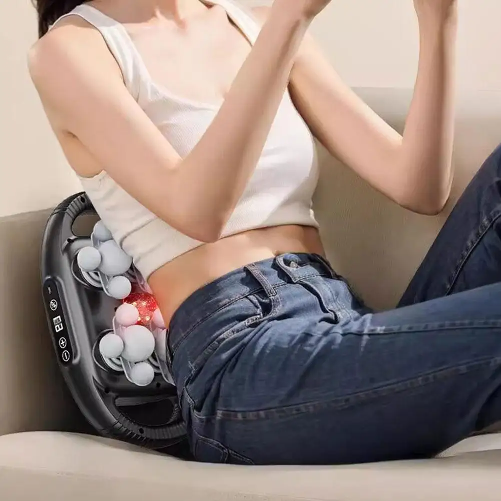 22 Head Fascia Gun High Frequency Vibration Massage Gun 9 Speed Levels Deep Muscle Relaxation for Back Neck Shoulder