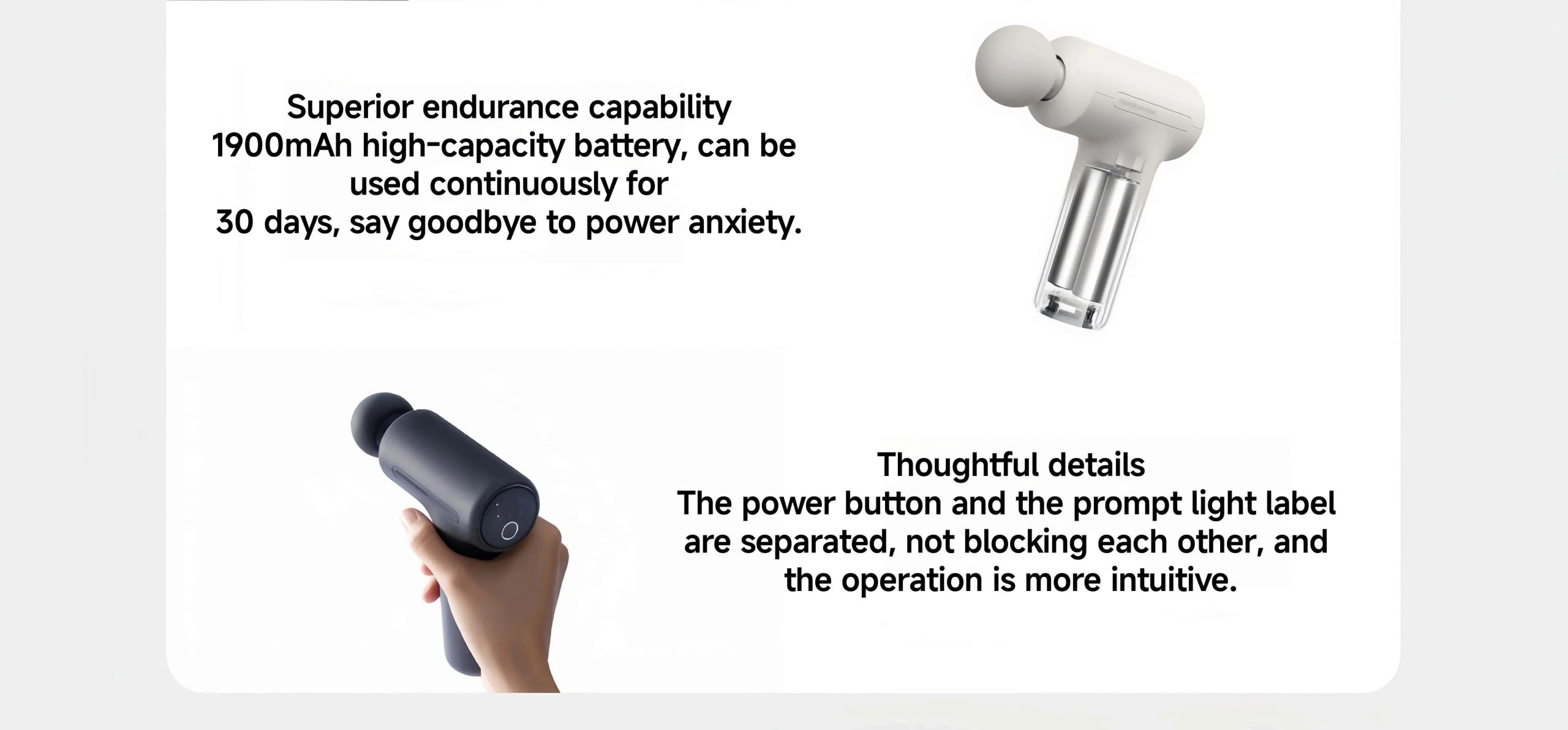 2025 XIAOMI Mijia Mini Fascia Gun 3 Portable Muscle Massage Gun 12kg Thrust Brushless Silent Motor 3 Massager Heads Relax Body 2025 XIAOMI Mijia Mini Fascia Gun 3 Portable Muscle Massage Gun 12kg Thrust Brushless Silent Motor 3 Massager Heads Relax Body