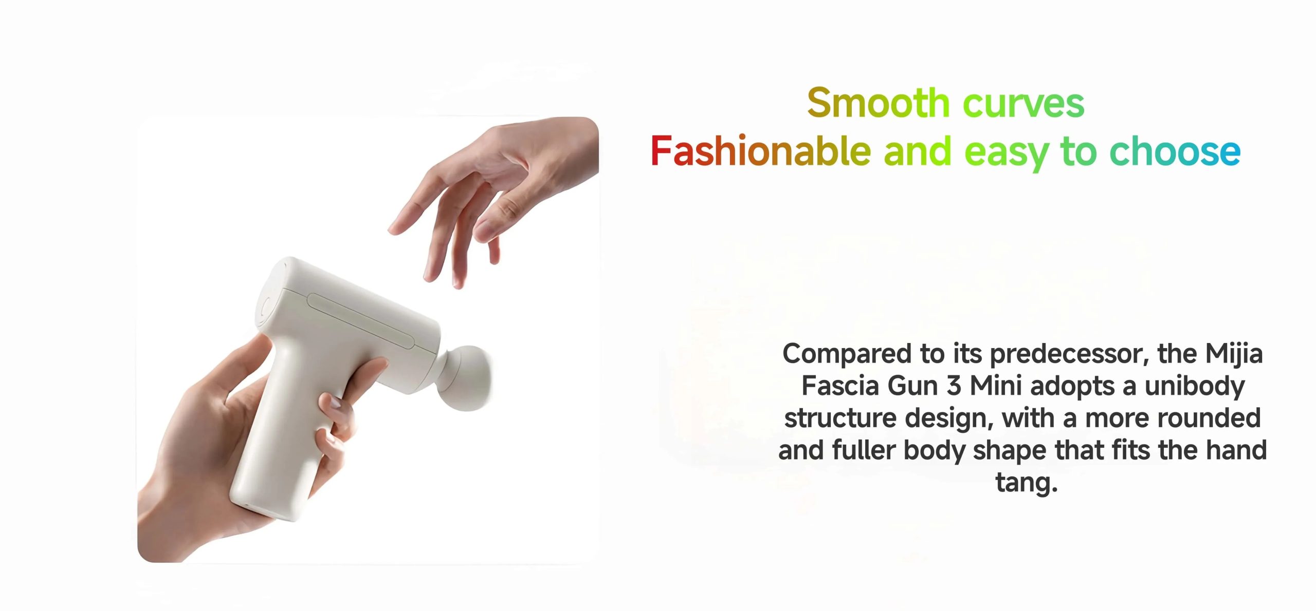 2025 XIAOMI Mijia Mini Fascia Gun 3 Portable Muscle Massage Gun 12kg Thrust Brushless Silent Motor 3 Massager Heads Relax Body