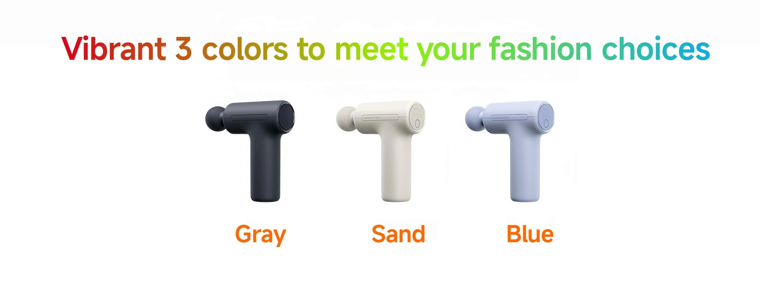 2025 XIAOMI Mijia Mini Fascia Gun 3 Portable Muscle Massage Gun 12kg Thrust Brushless Silent Motor 3 Massager Heads Relax Body
