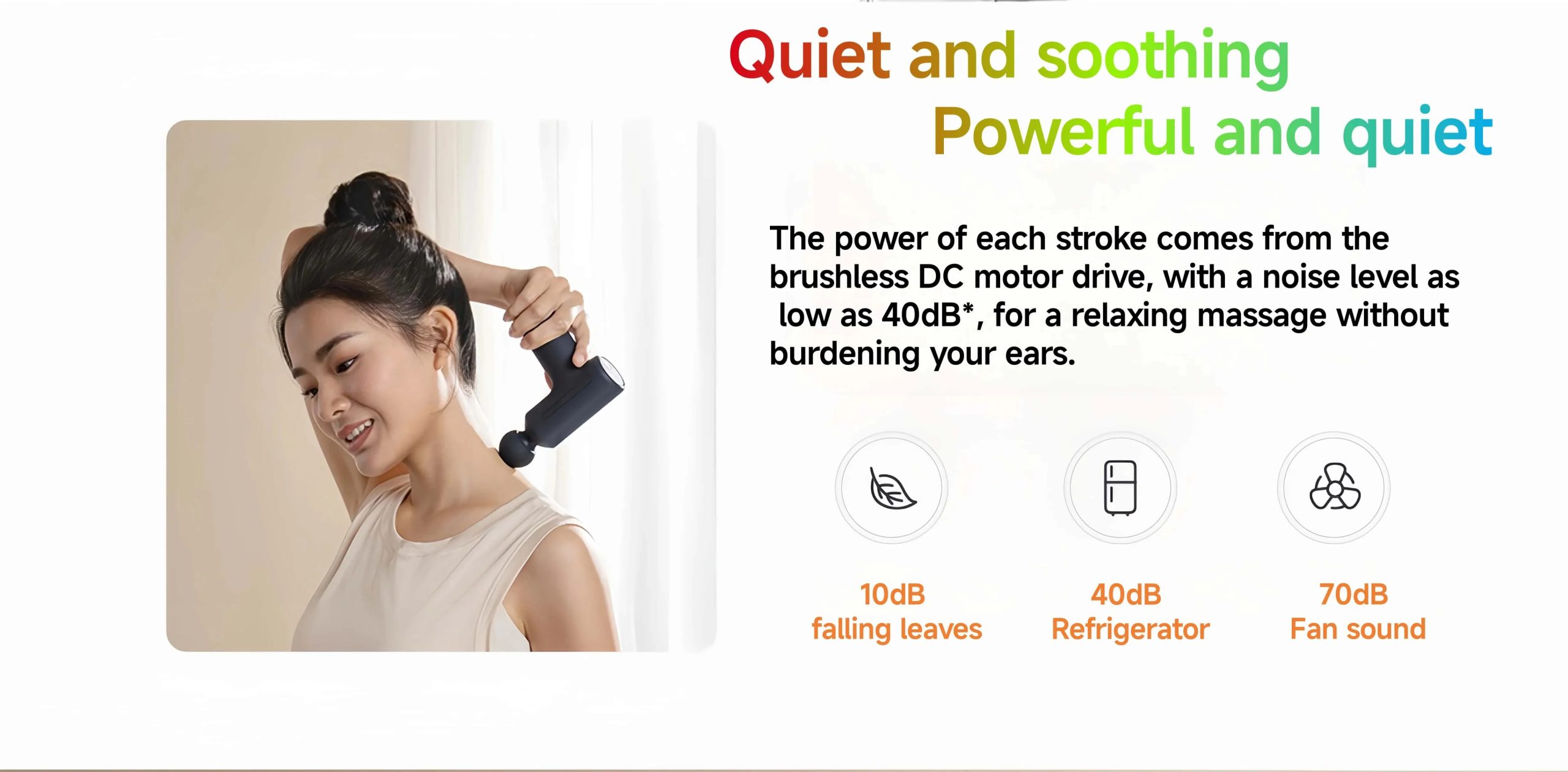 2025 XIAOMI Mijia Mini Fascia Gun 3 Portable Muscle Massage Gun 12kg Thrust Brushless Silent Motor 3 Massager Heads Relax Body