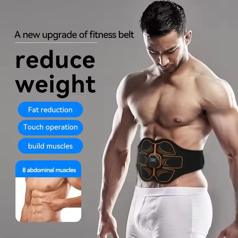 Muscle Toner EMS Muscle Stimulator Smart Abdominal Toning Belt Abs Trainer Recharge Body Massager Weight Loss Fitness Equiment Muscle Toner EMS Muscle Stimulator Smart Abdominal Toning Belt Abs Trainer Recharge Body Massager Weight Loss Fitness Equiment