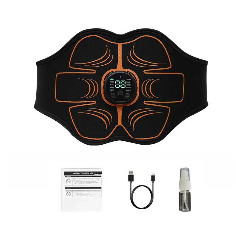 Muscle Toner EMS Muscle Stimulator Smart Abdominal Toning Belt Abs Trainer Recharge Body Massager Weight Loss Fitness Equiment Muscle Toner EMS Muscle Stimulator Smart Abdominal Toning Belt Abs Trainer Recharge Body Massager Weight Loss Fitness Equiment
