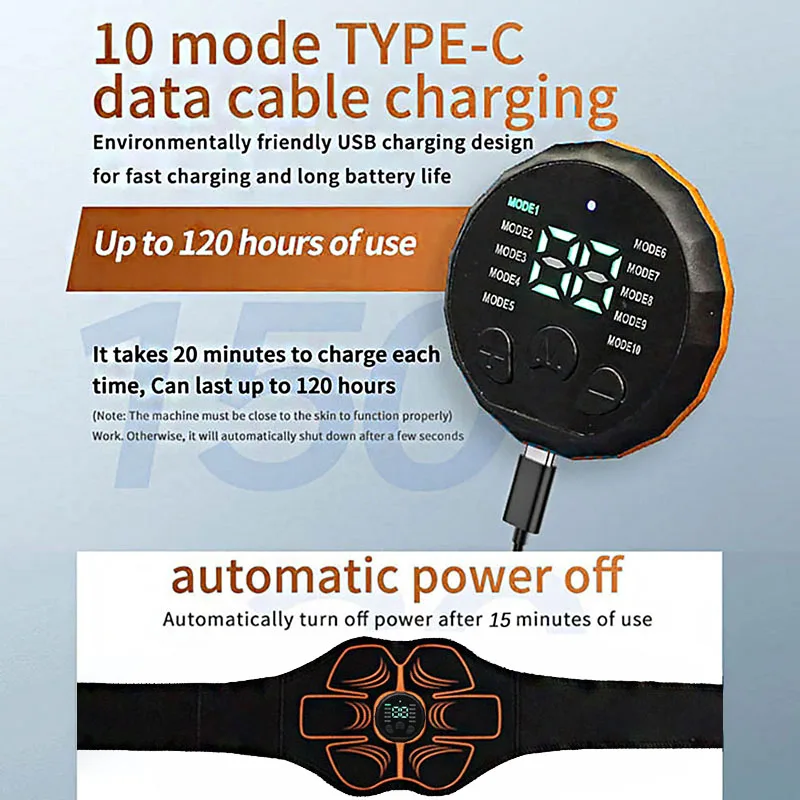 Muscle Toner EMS Muscle Stimulator Smart Abdominal Toning Belt Abs Trainer Recharge Body Massager Weight Loss Fitness Equiment Muscle Toner EMS Muscle Stimulator Smart Abdominal Toning Belt Abs Trainer Recharge Body Massager Weight Loss Fitness Equiment