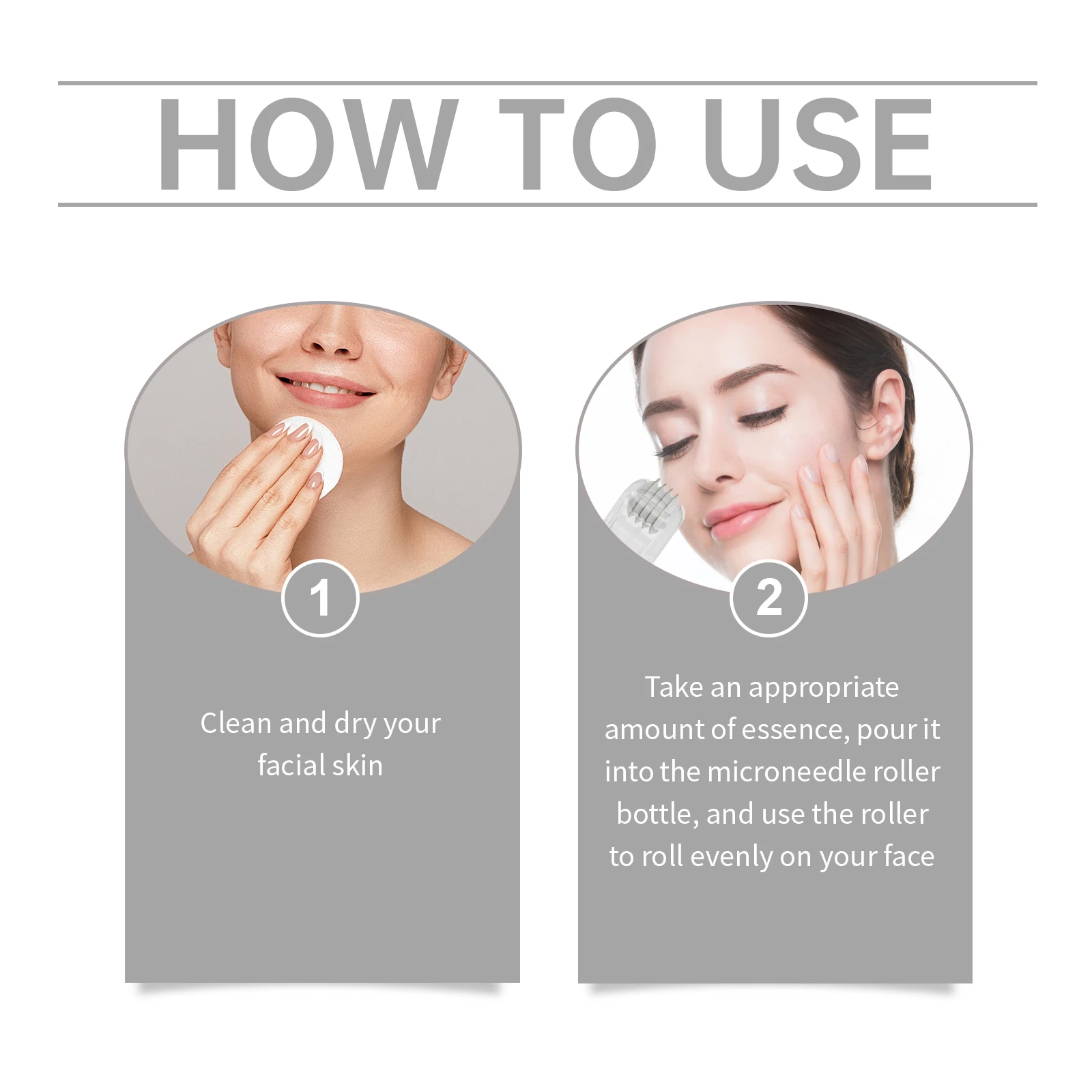 Hyaluronic Acid Essence Skin Care Roller Set Tightening Massage Facial Skin Smoothing Nourishing Improve Rough & Matte Skin Hyaluronic Acid Essence Skin Care Roller Set Tightening Massage Facial Skin Smoothing Nourishing Improve Rough & Matte Skin