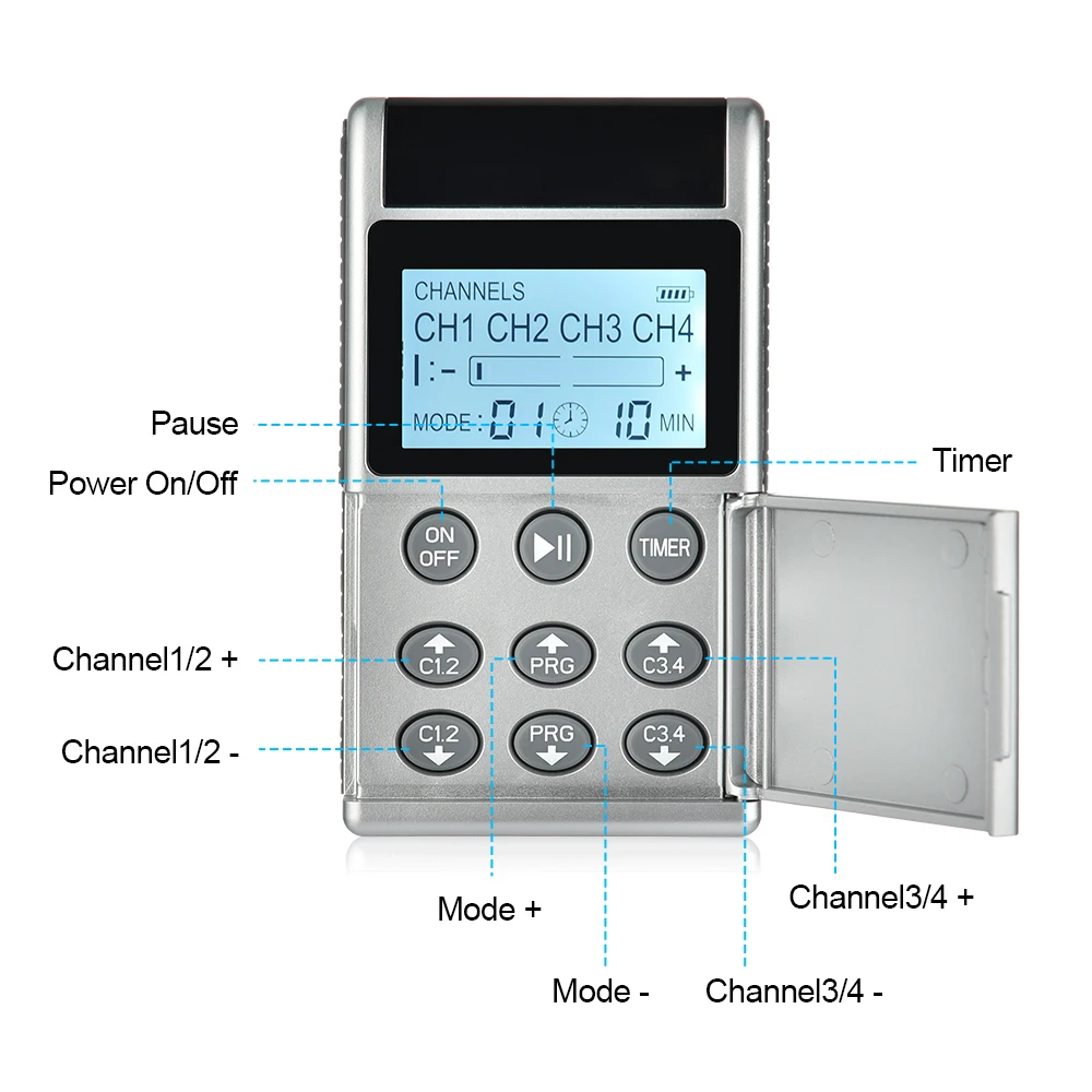 Electric Tens Electrostimulator Muscle EMS Physiotherapy Pulse Full Body Vibrater Massager Machine Relief Fatigue Health Care Electric Tens Electrostimulator Muscle EMS Physiotherapy Pulse Full Body Vibrater Massager Machine Relief Fatigue Health Care
