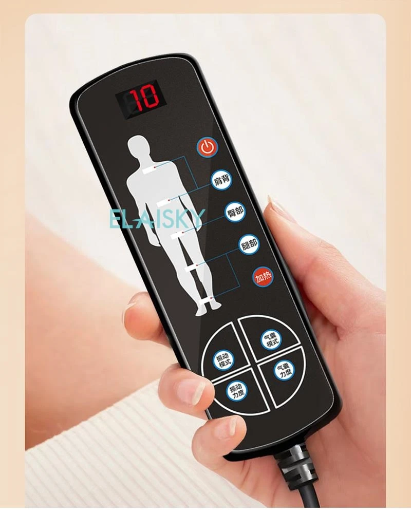 Electric Full Body Massage Cushion Multifunctional Chair Pad Seat Heat Shiatsu Deep Kneading Vibration Back Massager 110V/220V