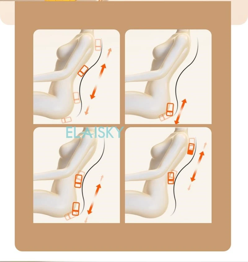 Electric Full Body Massage Cushion Multifunctional Chair Pad Seat Heat Shiatsu Deep Kneading Vibration Back Massager 110V/220V