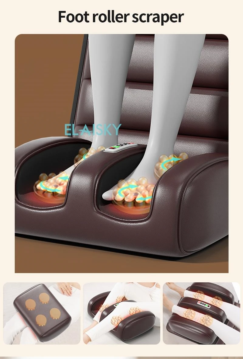 Electric Full Body Massage Cushion Multifunctional Chair Pad Seat Heat Shiatsu Deep Kneading Vibration Back Massager 110V/220V