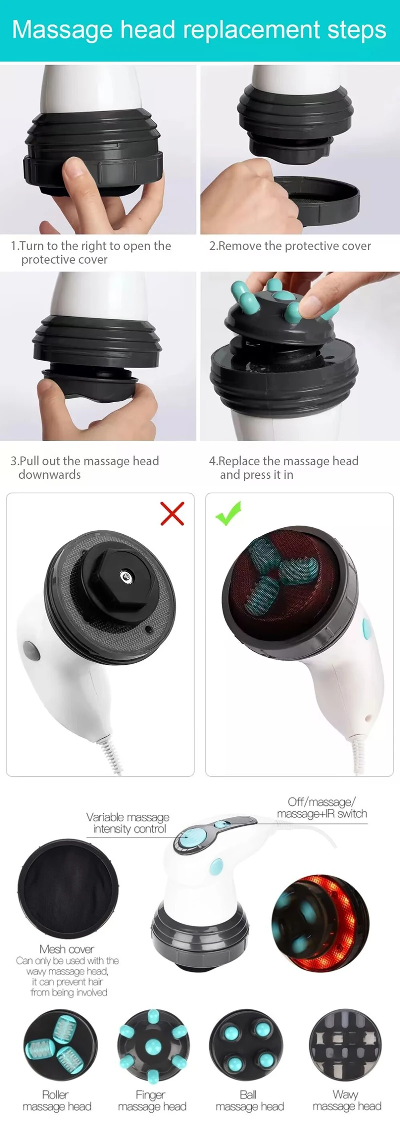 Body Electric Massager Anti Cellulite Portable Fat Slimming Health Care Massage Instrument Vibration Cervical Spine Neck Waist Body Electric Massager Anti Cellulite Portable Fat Slimming Health Care Massage Instrument Vibration Cervical Spine Neck Waist