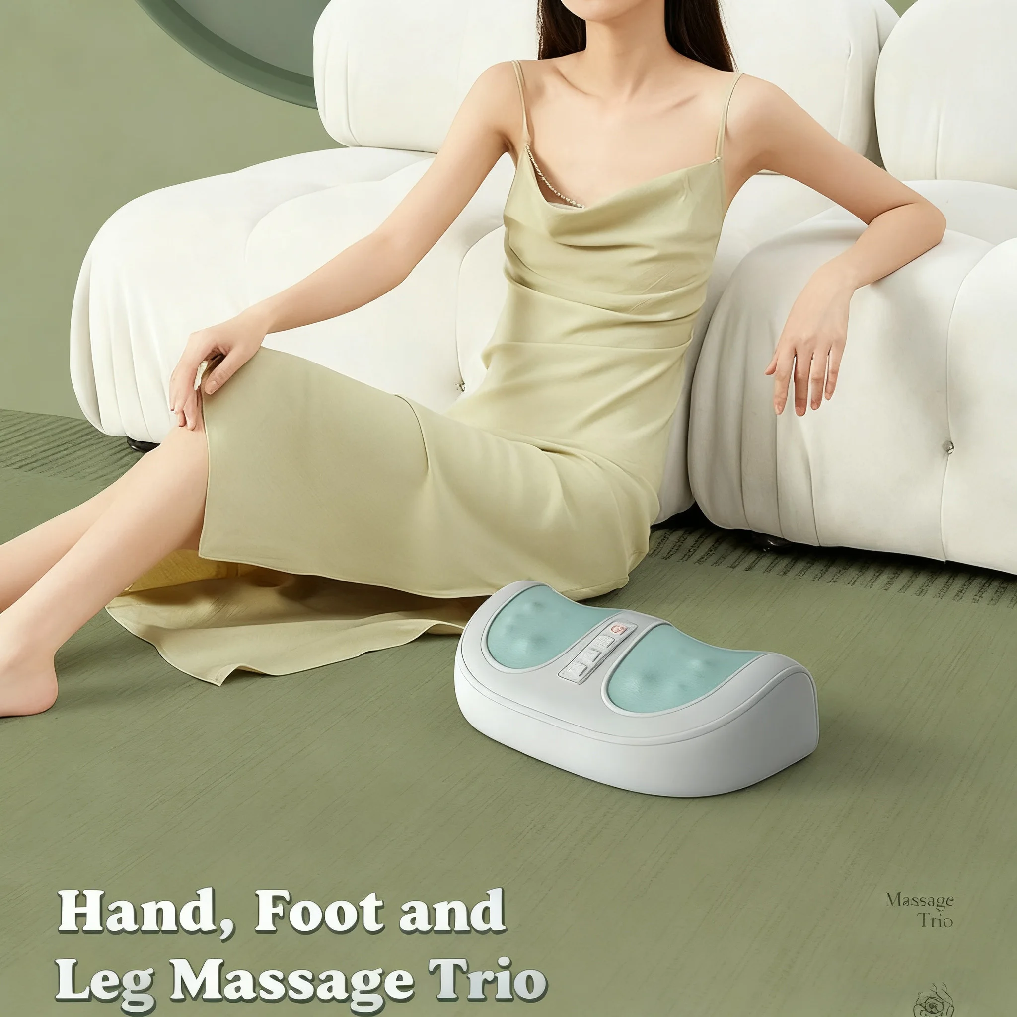 Electric Foot Massager Hot Compress Shiatsu Kneading Leg Roller Kneading Calf Deep Relieve Fatigue Relieves Plantar Fasciitis Electric Foot Massager Hot Compress Shiatsu Kneading Leg Roller Kneading Calf Deep Relieve Fatigue Relieves Plantar Fasciitis