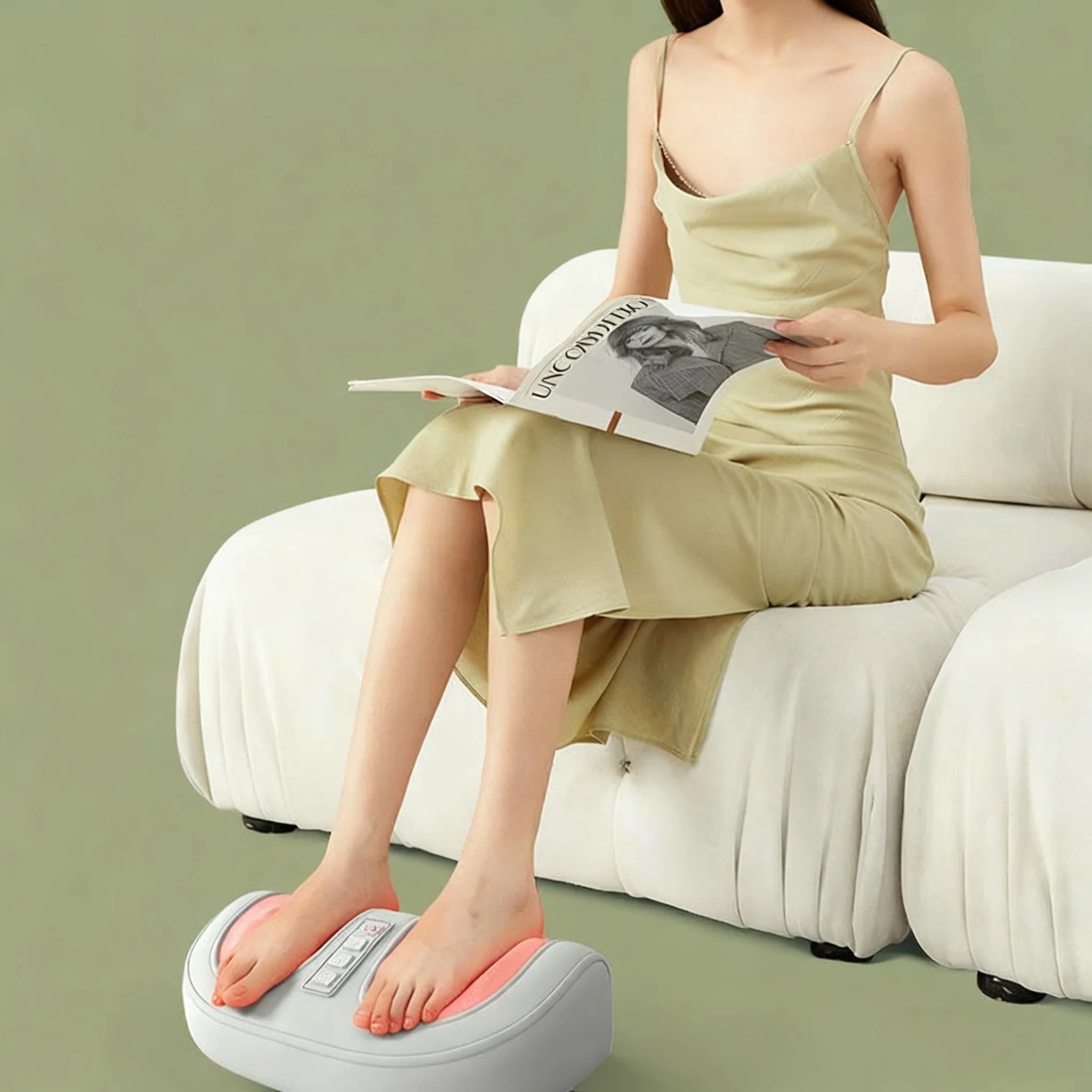 Electric Foot Massager Hot Compress Shiatsu Kneading Leg Roller Kneading Calf Deep Relieve Fatigue Relieves Plantar Fasciitis Electric Foot Massager Hot Compress Shiatsu Kneading Leg Roller Kneading Calf Deep Relieve Fatigue Relieves Plantar Fasciitis