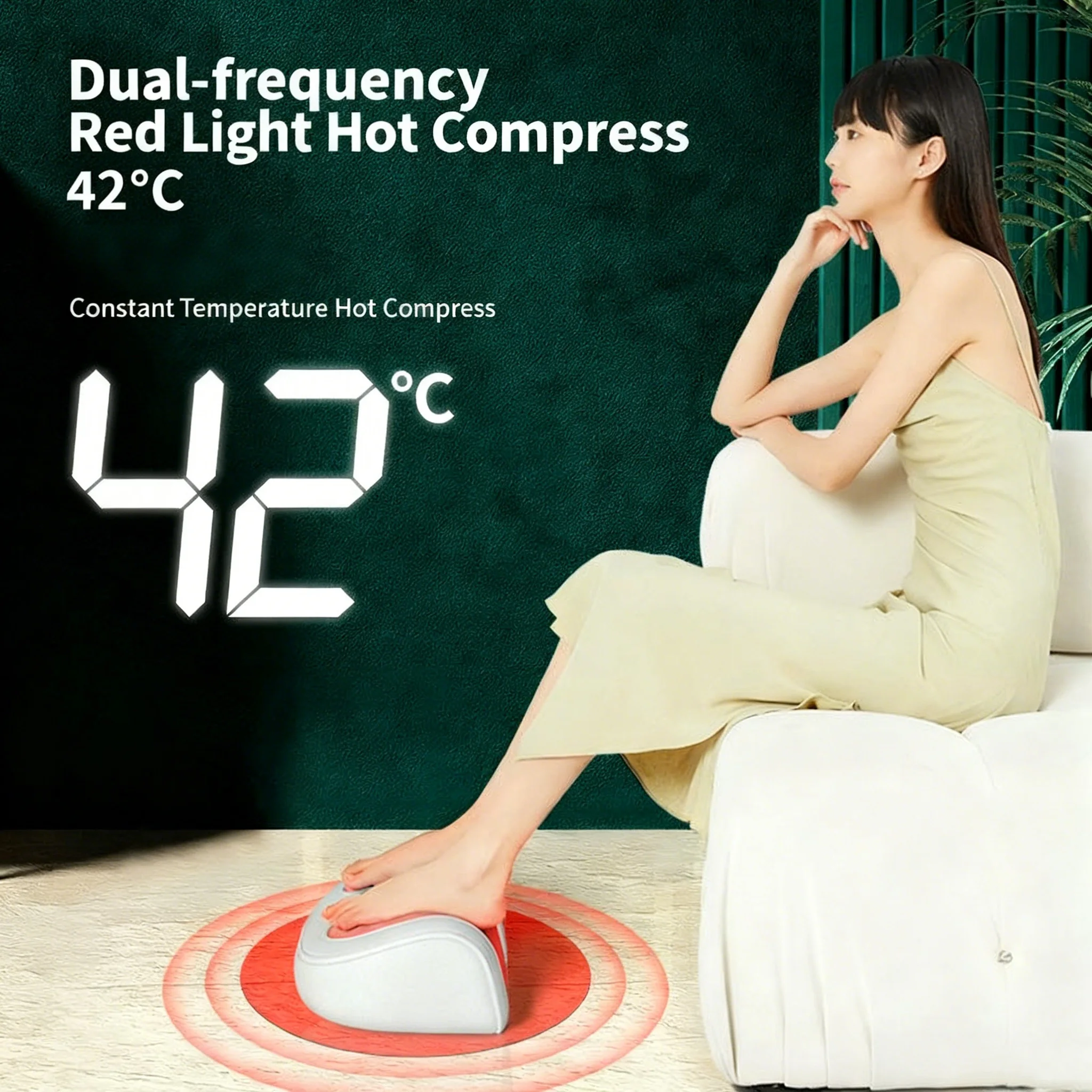 Electric Foot Massager Hot Compress Shiatsu Kneading Leg Roller Kneading Calf Deep Relieve Fatigue Relieves Plantar Fasciitis Electric Foot Massager Hot Compress Shiatsu Kneading Leg Roller Kneading Calf Deep Relieve Fatigue Relieves Plantar Fasciitis
