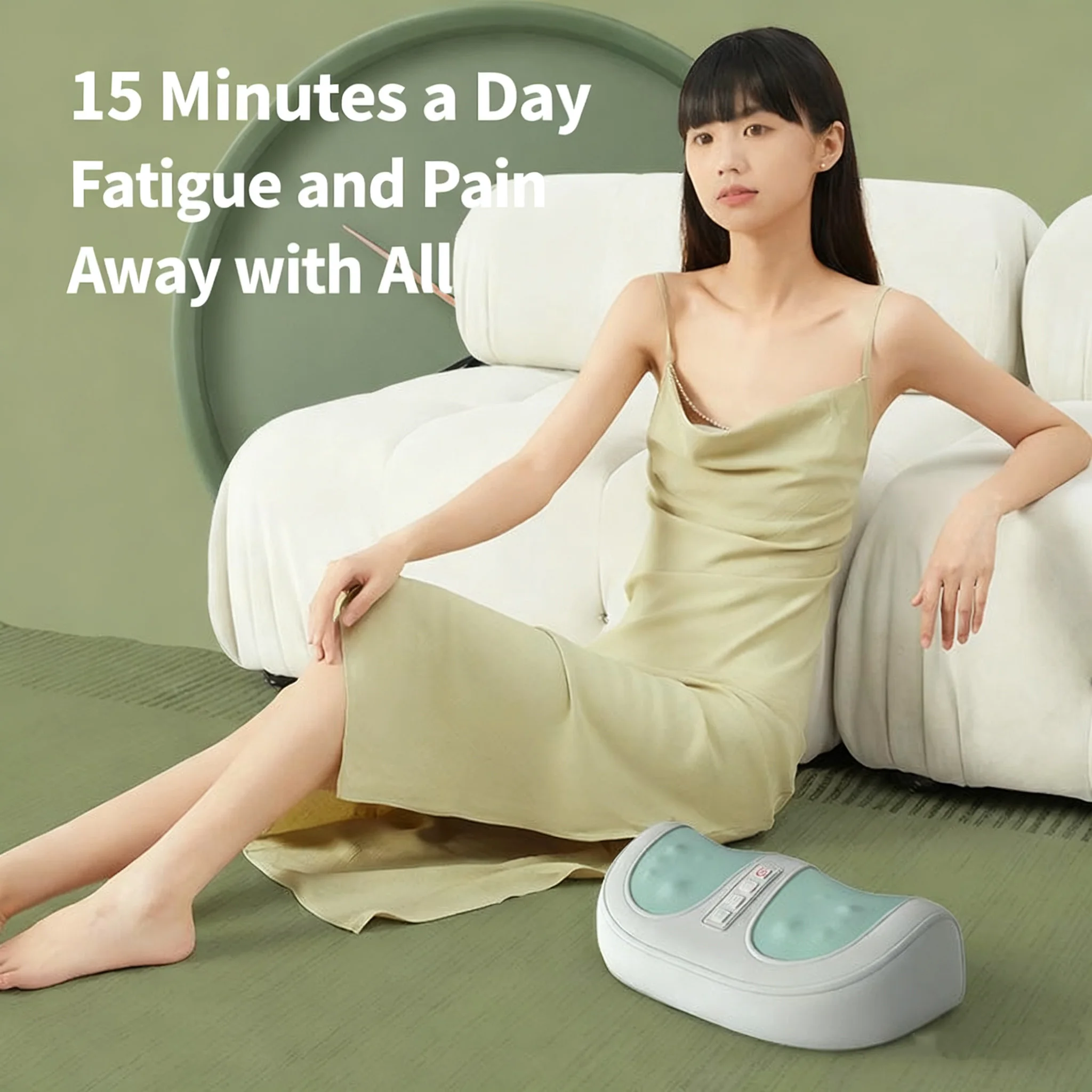 Electric Foot Massager Hot Compress Shiatsu Kneading Leg Roller Kneading Calf Deep Relieve Fatigue Relieves Plantar Fasciitis Electric Foot Massager Hot Compress Shiatsu Kneading Leg Roller Kneading Calf Deep Relieve Fatigue Relieves Plantar Fasciitis