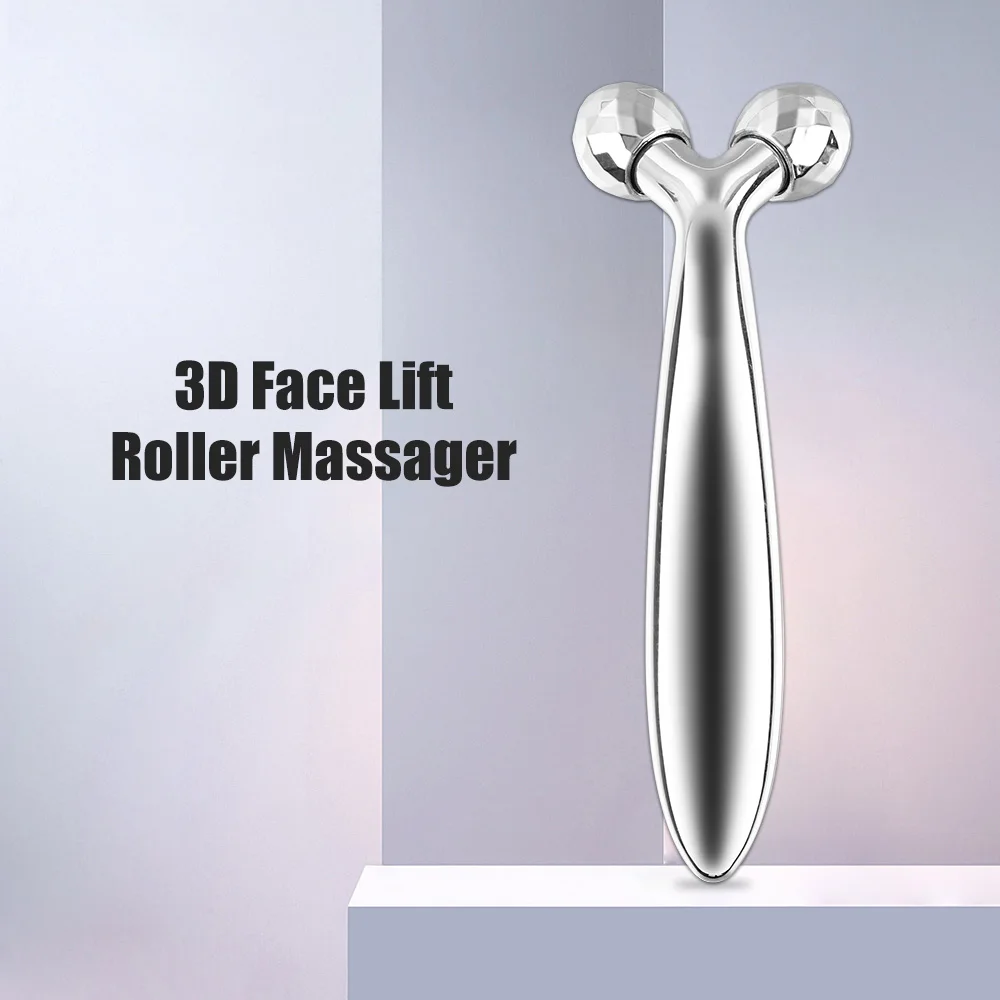 3D Roller Face lift Wrinkle Remover with Gift Box Multicolor Y Shape Facial Massage Roller Full Body Lifting Relaxation Tools 3D Roller Face lift Wrinkle Remover with Gift Box Multicolor Y Shape Facial Massage Roller Full Body Lifting Relaxation Tools