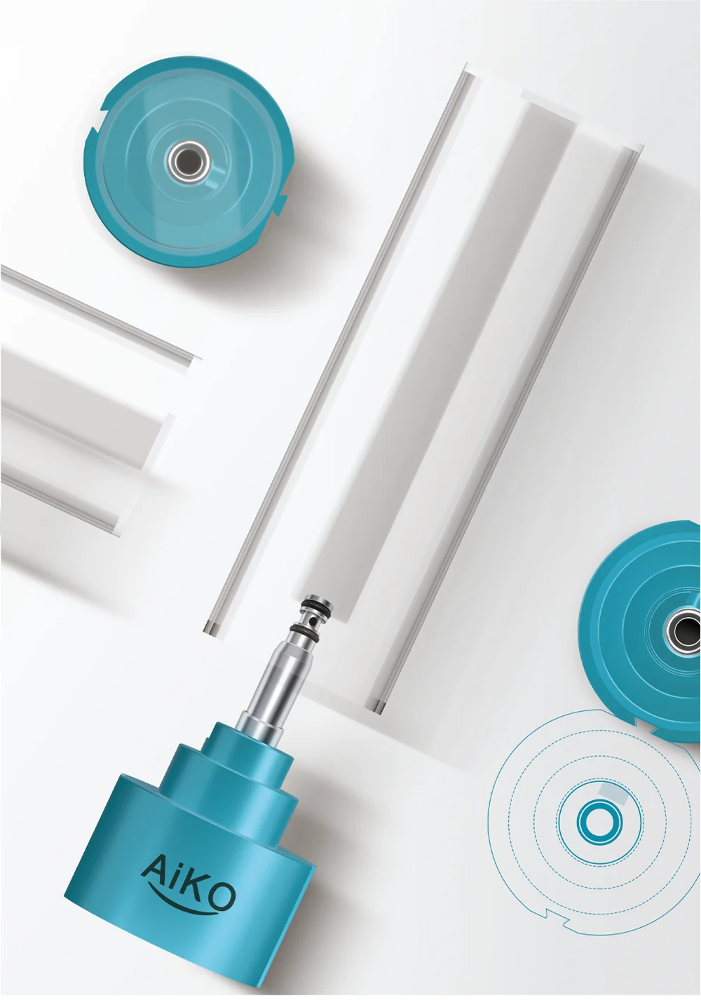 AI DENTAL Aiko Series Air Turbine Upgrade Bearings Superoir Conversion Rate More Powerful Concentricity High Speed Handpiece New AI DENTAL Aiko Series Air Turbine Upgrade Bearings Superoir Conversion Rate More Powerful Concentricity High Speed Handpiece New