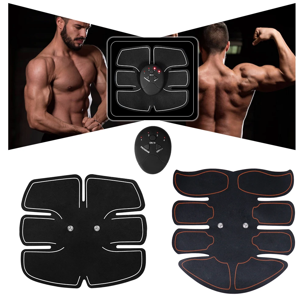 Electric Wireless EMS Muscle Stimulator Buttocks Hip Trainer Abdominal ABS Exercise Fitness Body Slimming Massager Stickers Electric Wireless EMS Muscle Stimulator Buttocks Hip Trainer Abdominal ABS Exercise Fitness Body Slimming Massager Stickers
