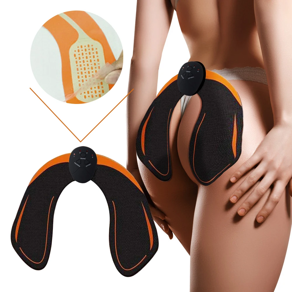 Electric Wireless EMS Muscle Stimulator Buttocks Hip Trainer Abdominal ABS Exercise Fitness Body Slimming Massager Stickers Electric Wireless EMS Muscle Stimulator Buttocks Hip Trainer Abdominal ABS Exercise Fitness Body Slimming Massager Stickers