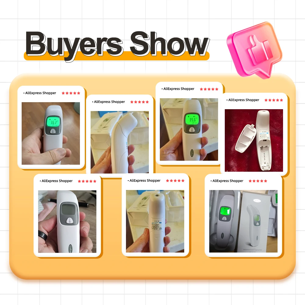 Cofoe 2 in 1 Digital Forehead & Ear Thermometer Non-Contact Medical Thermometer Baby/Adult ±0.1℃ Temperature precise Measure - Image 6