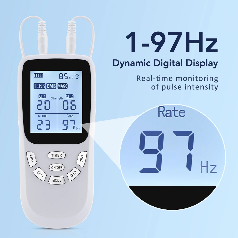 New Upgrade 36 Modes Tens Muscle Stimulator EMS Full Body Massaging Patches Back Waist Knee Digital Tool Muscle Relax Massager New Upgrade 36 Modes Tens Muscle Stimulator EMS Full Body Massaging Patches Back Waist Knee Digital Tool Muscle Relax Massager
