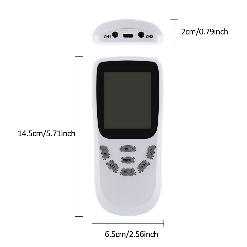 New Upgrade 36 Modes Tens Muscle Stimulator EMS Full Body Massaging Patches Back Waist Knee Digital Tool Muscle Relax Massager - Image 6