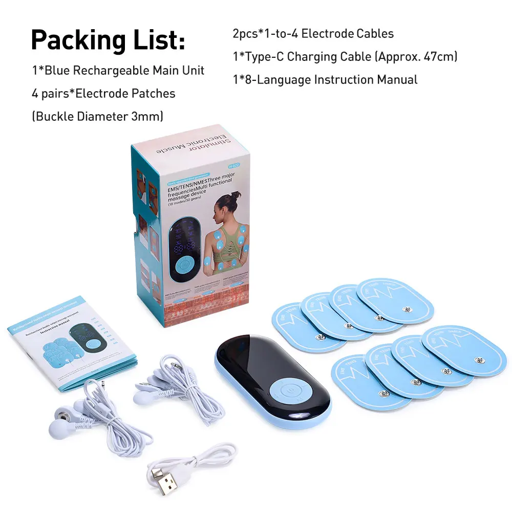 New Upgrade 36 Modes Tens Muscle Stimulator EMS Full Body Massaging Patches Back Waist Knee Digital Tool Muscle Relax Massager New Upgrade 36 Modes Tens Muscle Stimulator EMS Full Body Massaging Patches Back Waist Knee Digital Tool Muscle Relax Massager