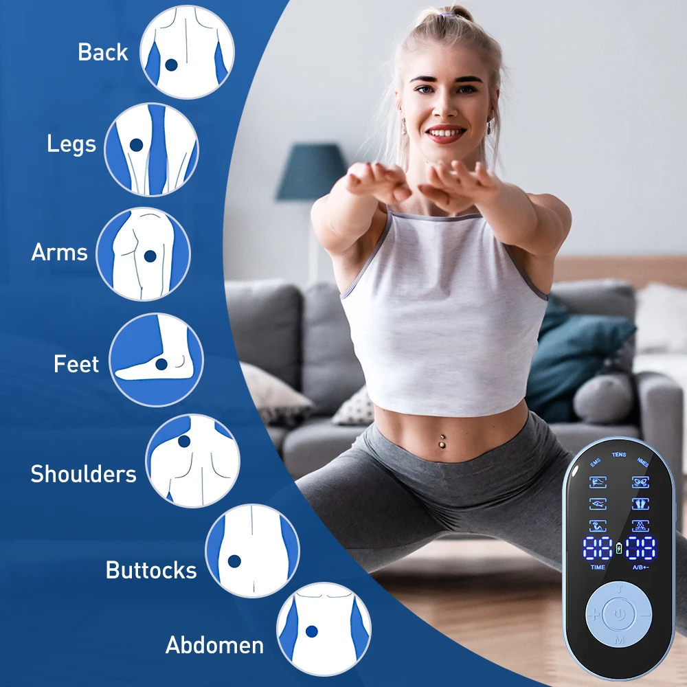 New Upgrade 36 Modes Tens Muscle Stimulator EMS Full Body Massaging Patches Back Waist Knee Digital Tool Muscle Relax Massager New Upgrade 36 Modes Tens Muscle Stimulator EMS Full Body Massaging Patches Back Waist Knee Digital Tool Muscle Relax Massager