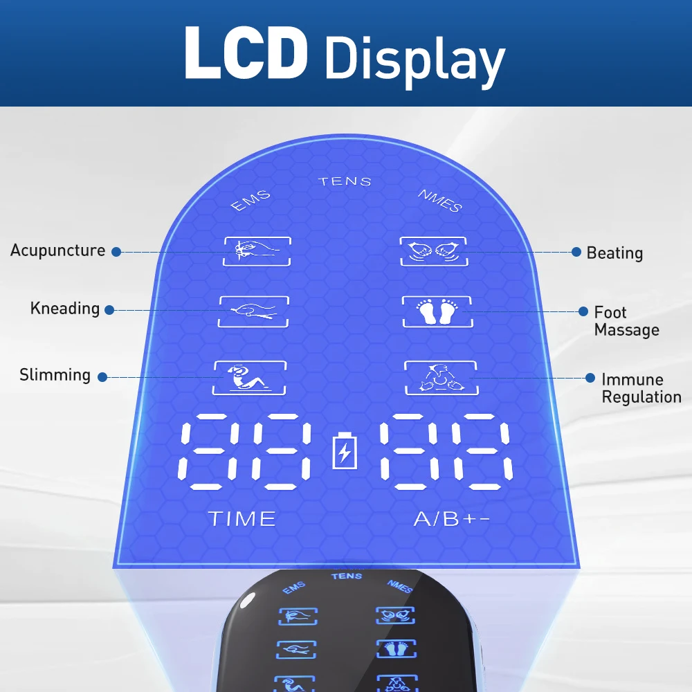 New Upgrade 36 Modes Tens Muscle Stimulator EMS Full Body Massaging Patches Back Waist Knee Digital Tool Muscle Relax Massager New Upgrade 36 Modes Tens Muscle Stimulator EMS Full Body Massaging Patches Back Waist Knee Digital Tool Muscle Relax Massager
