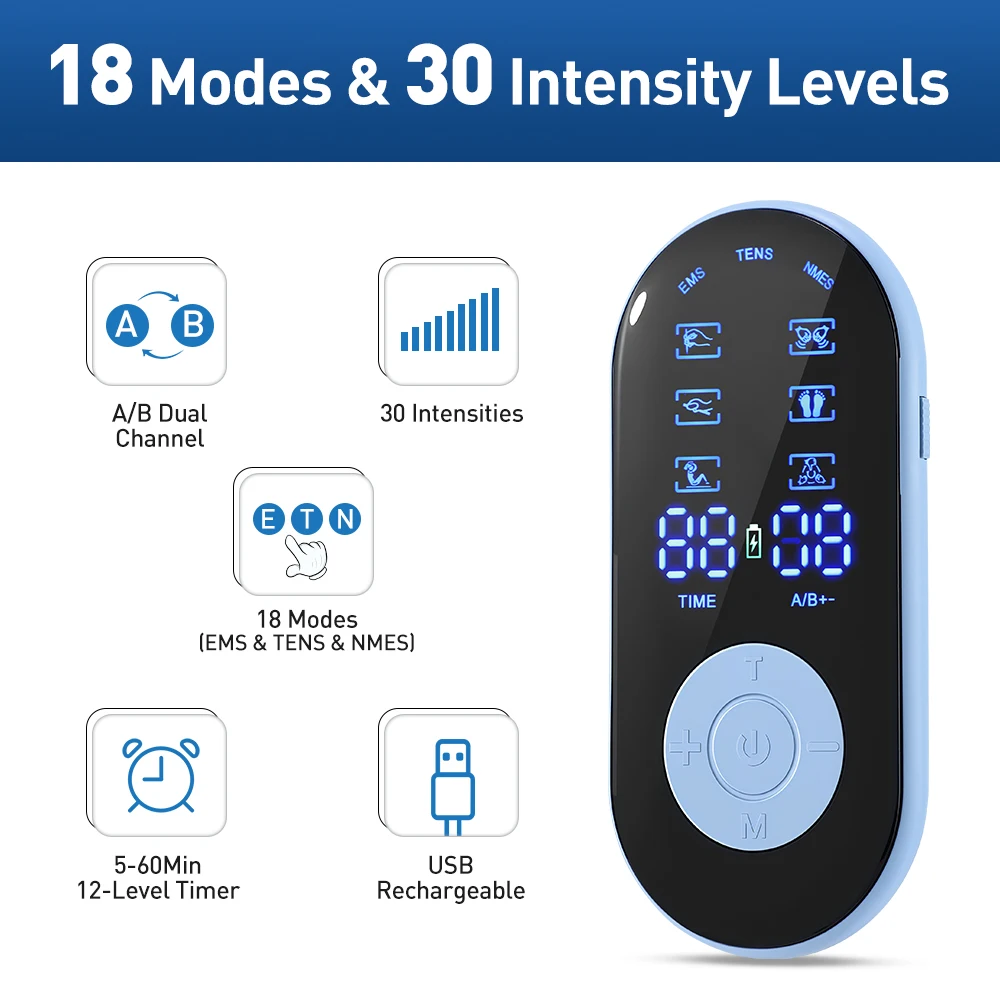 New Upgrade 36 Modes Tens Muscle Stimulator EMS Full Body Massaging Patches Back Waist Knee Digital Tool Muscle Relax Massager New Upgrade 36 Modes Tens Muscle Stimulator EMS Full Body Massaging Patches Back Waist Knee Digital Tool Muscle Relax Massager