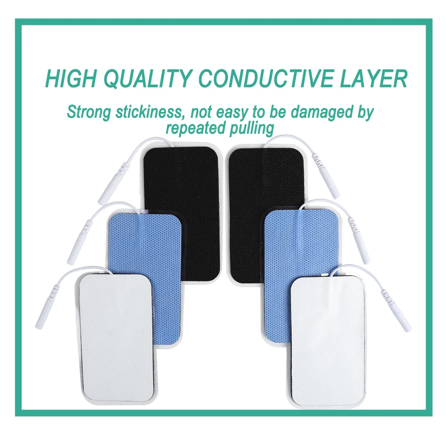 5x9cm Electrode Pads For Electric Tens Acupuncture Digital Therapy Machine Slimming Massager Patch 5x9cm Electrode Pads For Electric Tens Acupuncture Digital Therapy Machine Slimming Massager Patch