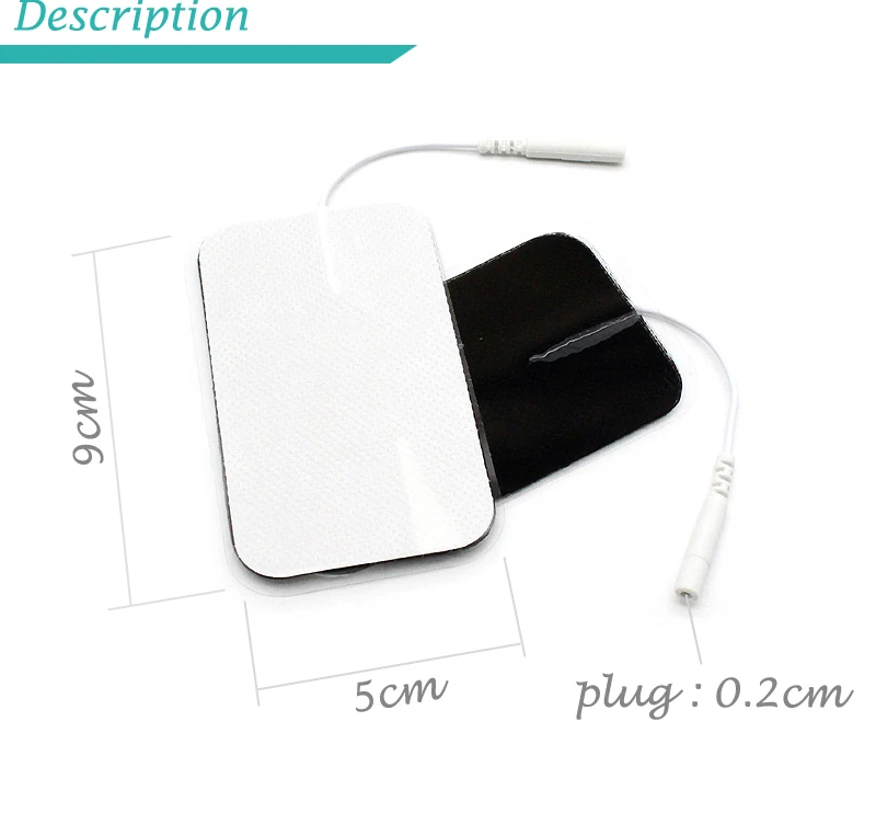 5x9cm Electrode Pads For Electric Tens Acupuncture Digital Therapy Machine Slimming Massager Patch 5x9cm Electrode Pads For Electric Tens Acupuncture Digital Therapy Machine Slimming Massager Patch
