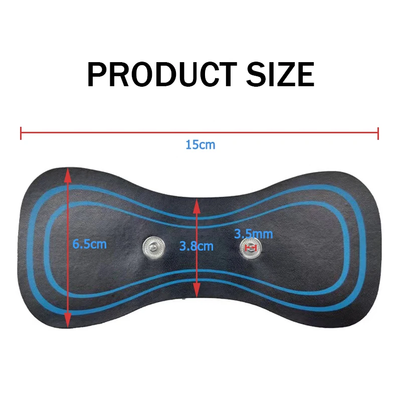 Neck Massager Gel Pads Trainer Hip Exerciser Replacement Slimming Body Massager Patch Sticker Gels