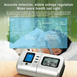 DS6 AUTO CPAP Machine for Sleep Apnea Portable Travel Treat Snoring OSA Ventilator for Anti Snoring Home Use Respirator