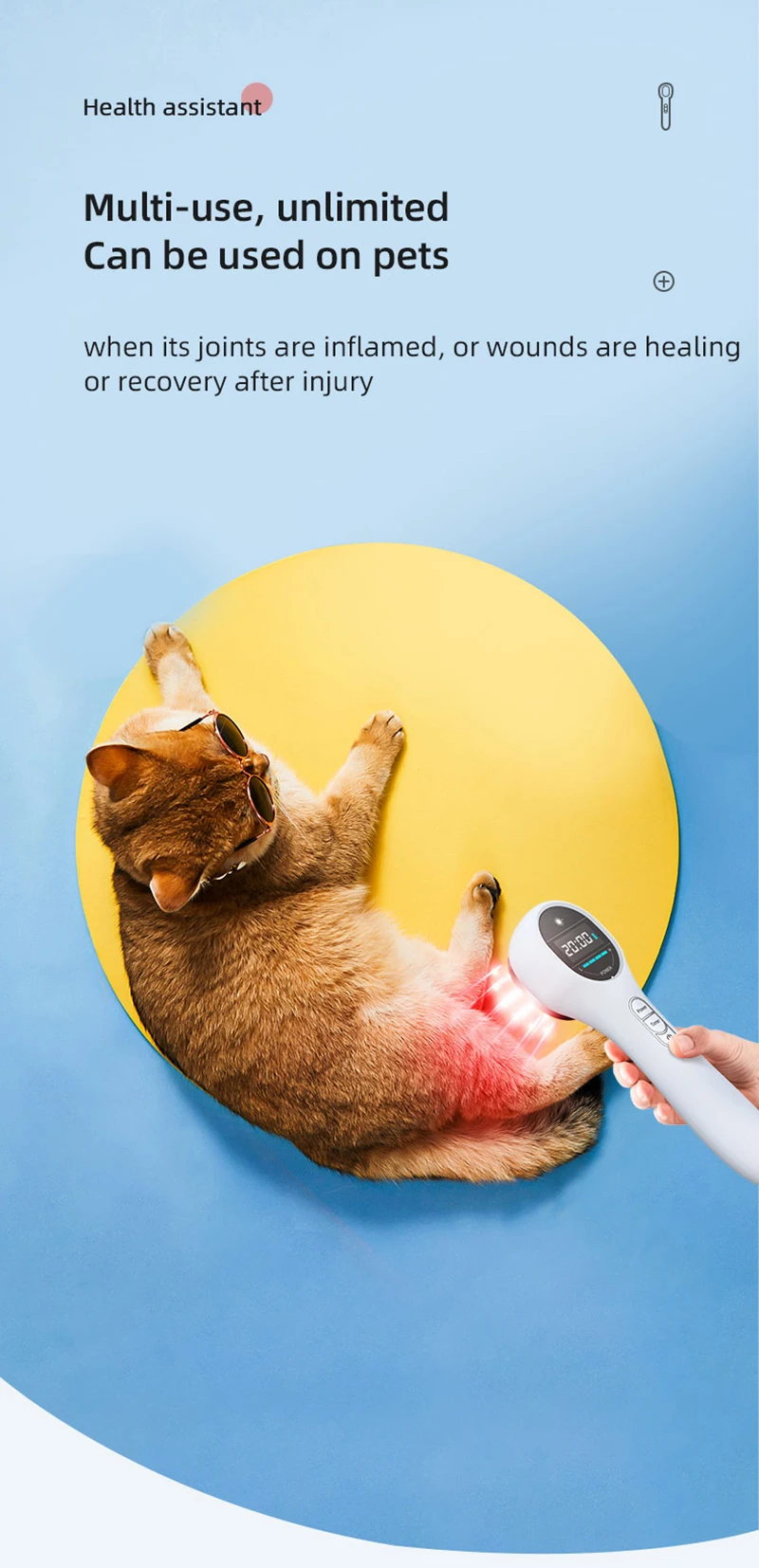 NEW 650nm 808nm Low Level Laser Red Light Therapy Device Cold Laser Arthritis Physical Therapy Equipment Pain Relief Health Care NEW 650nm 808nm Low Level Laser Red Light Therapy Device Cold Laser Arthritis Physical Therapy Equipment Pain Relief Health Care