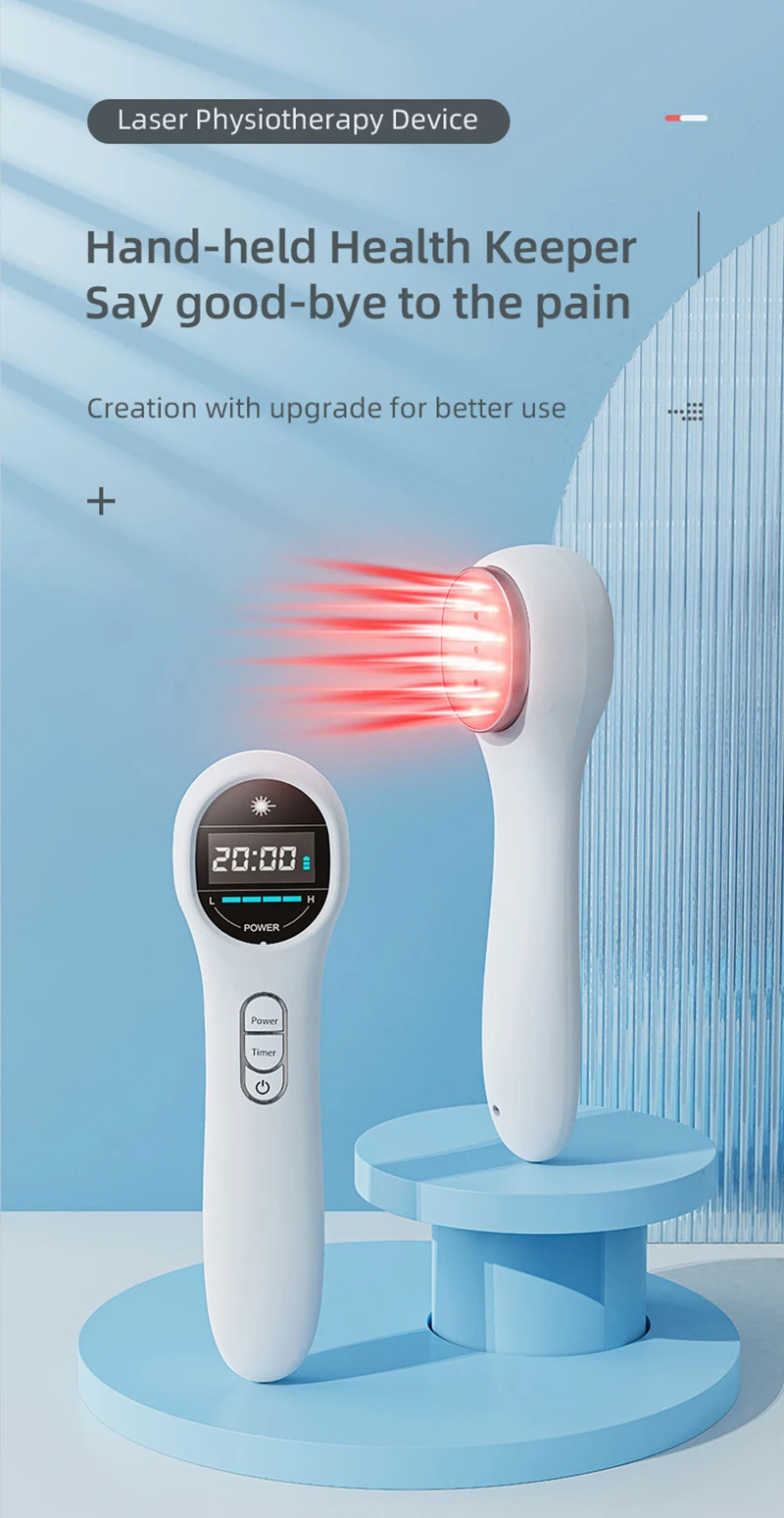 NEW 650nm 808nm Low Level Laser Red Light Therapy Device Cold Laser Arthritis Physical Therapy Equipment Pain Relief Health Care NEW 650nm 808nm Low Level Laser Red Light Therapy Device Cold Laser Arthritis Physical Therapy Equipment Pain Relief Health Care