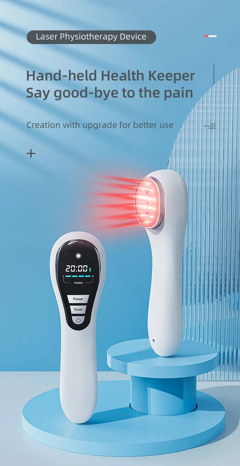 NEW 650nm 808nm Low Level Laser Red Light Therapy Device Cold Laser Arthritis Physical Therapy Equipment Pain Relief Health Care NEW 650nm 808nm Low Level Laser Red Light Therapy Device Cold Laser Arthritis Physical Therapy Equipment Pain Relief Health Care
