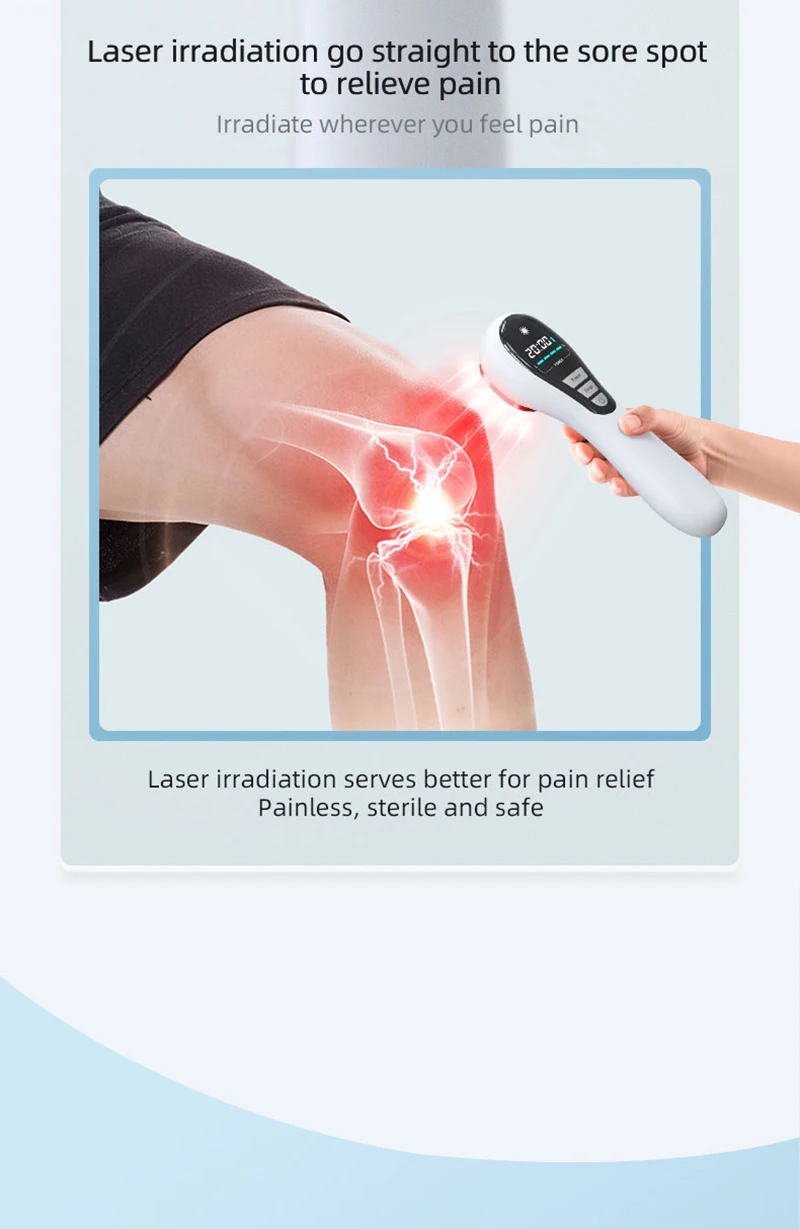 NEW 650nm 808nm Low Level Laser Red Light Therapy Device Cold Laser Arthritis Physical Therapy Equipment Pain Relief Health Care NEW 650nm 808nm Low Level Laser Red Light Therapy Device Cold Laser Arthritis Physical Therapy Equipment Pain Relief Health Care