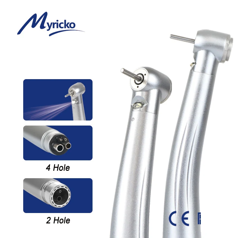 Dental high speed turbine handpiece clinical use high rotation motor dental handpiece accessories high speed straight piece