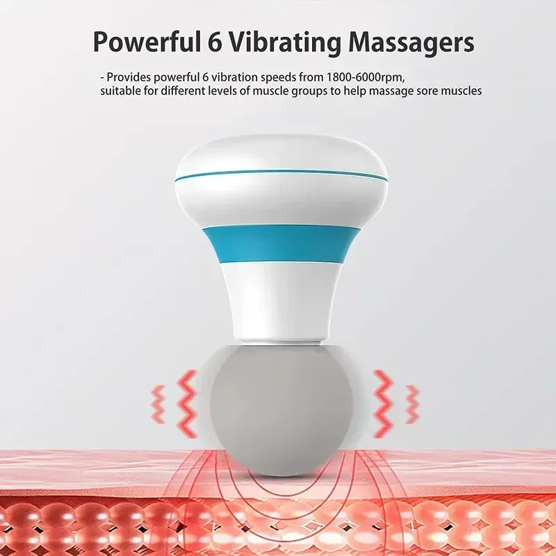 Massage Gun Mini Massager Gun 35DB Ultra Quiet Portable Electric Handheld Body Massager Type-C Charging Massage Gun Mini Massager Gun 35DB Ultra Quiet Portable Electric Handheld Body Massager Type-C Charging