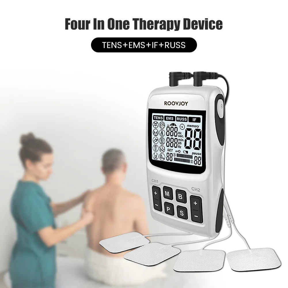 Physiotherapy Tens Muscle Stimulator Electric EMS Acupuncture Body Massage Digital Therapy Slimming Machine Electro Stimulator - Image 2