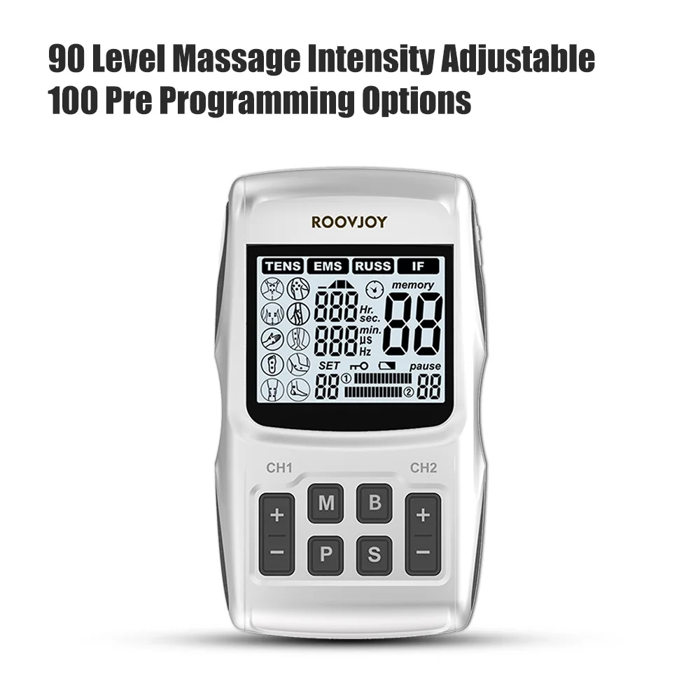 Physiotherapy Tens Muscle Stimulator Electric EMS Acupuncture Body Massage Digital Therapy Slimming Machine Electro Stimulator - Image 4